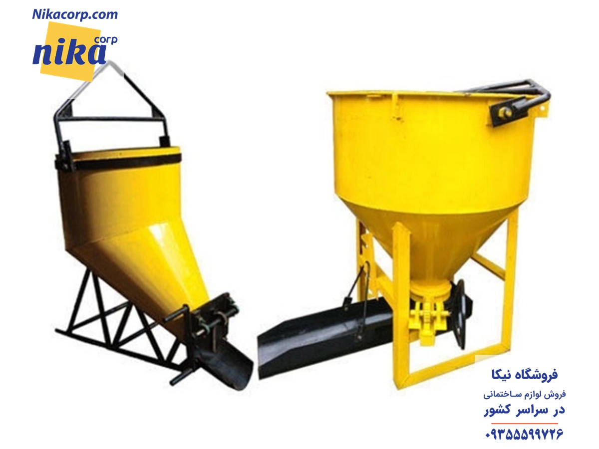باکت تاور، باکت بتن ریزی