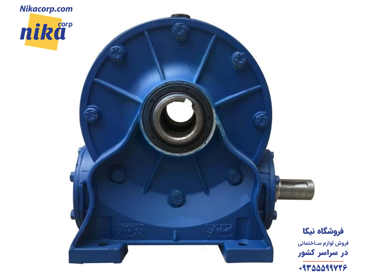 گیربکس حلزونی مخصوص دستگاه بتونیر