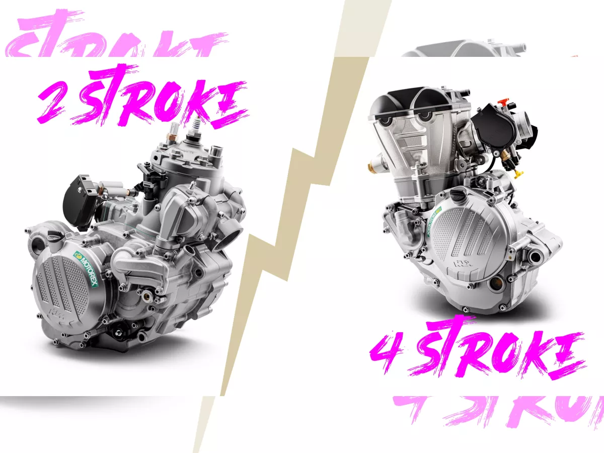 فرق موتور دو زمانه با موتور چهار زمانه چیست؟