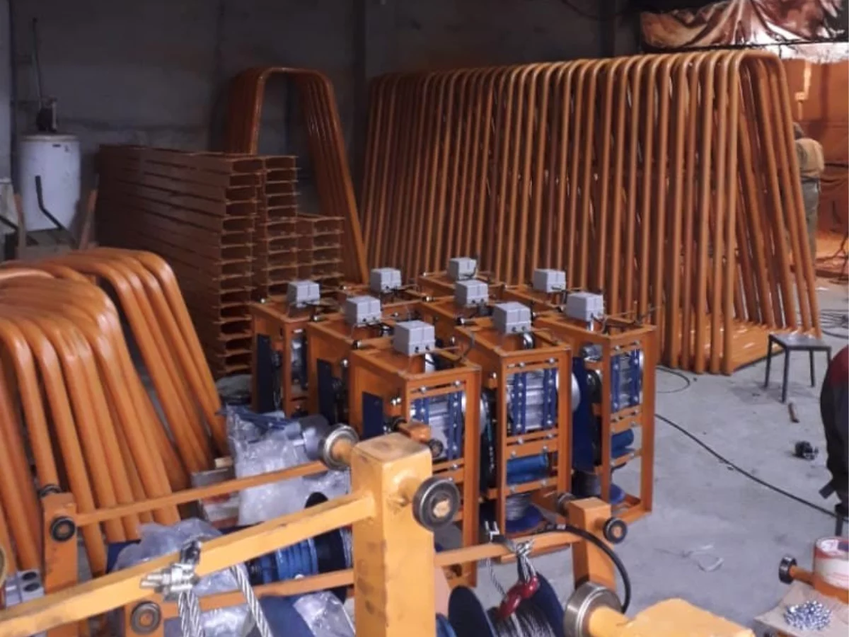 بالابر ساختمانی تک فاز