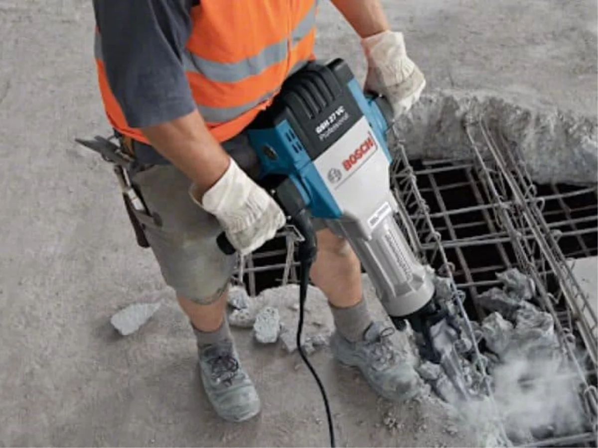 نکات ایمنی هنگام استفاده چکش تخریب