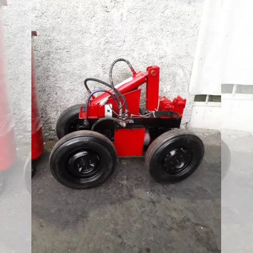 میلگردبر هیدرولیک 4 چرخ پیکانی