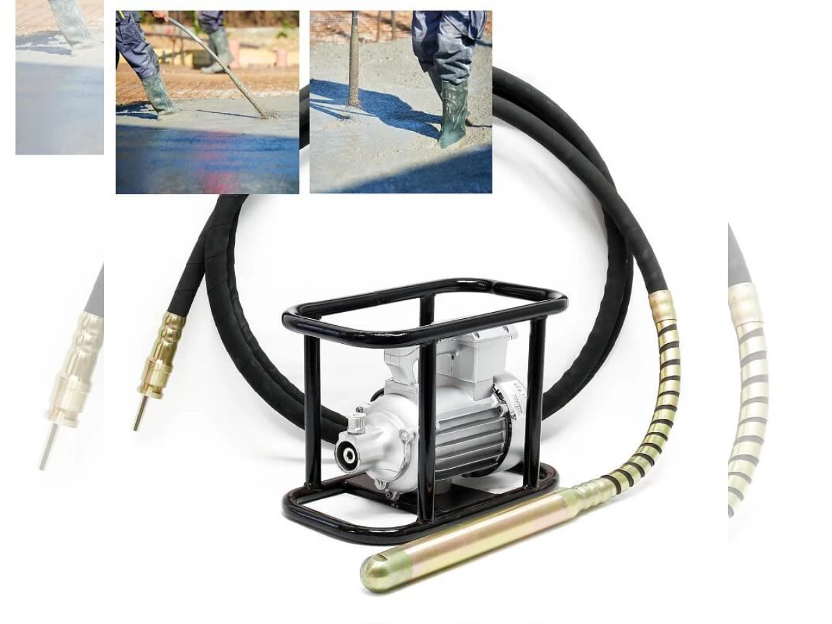 نحوه ویبره زدن بتن با دستگاه شیلنگ ویبراتور