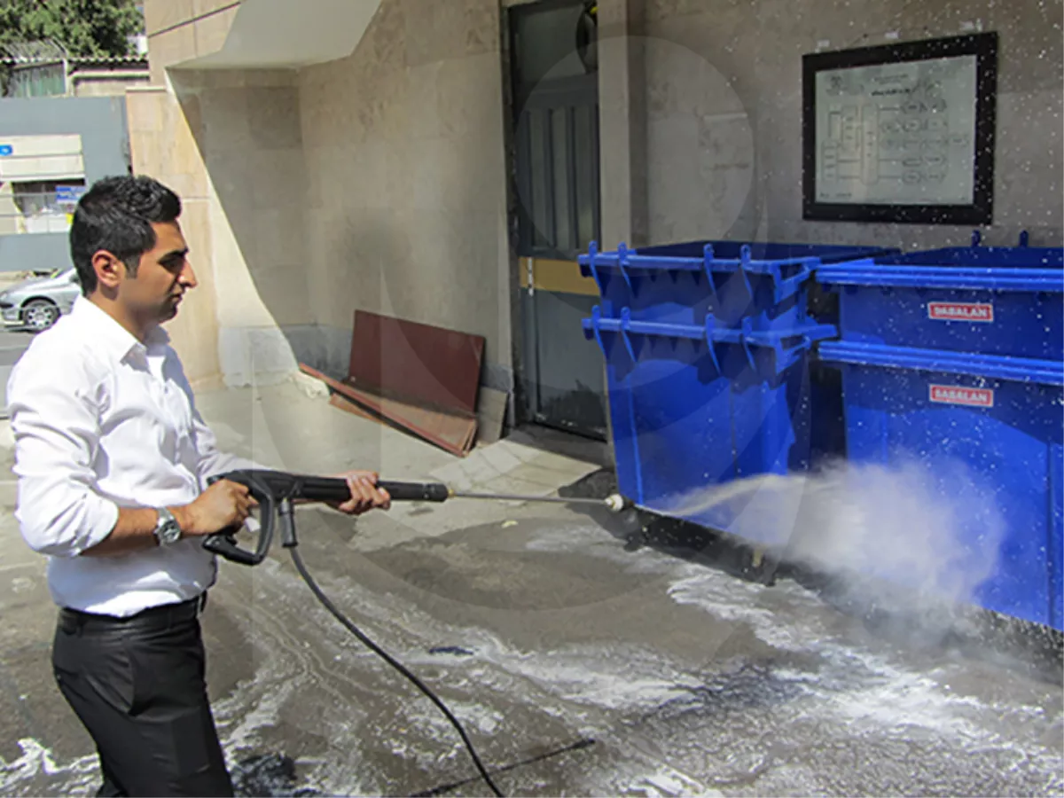 استفاده از واترجت برای شستشو