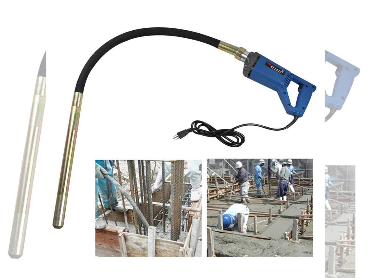 ویبراتور تفنگی با شیلنگ به طول 1 متر