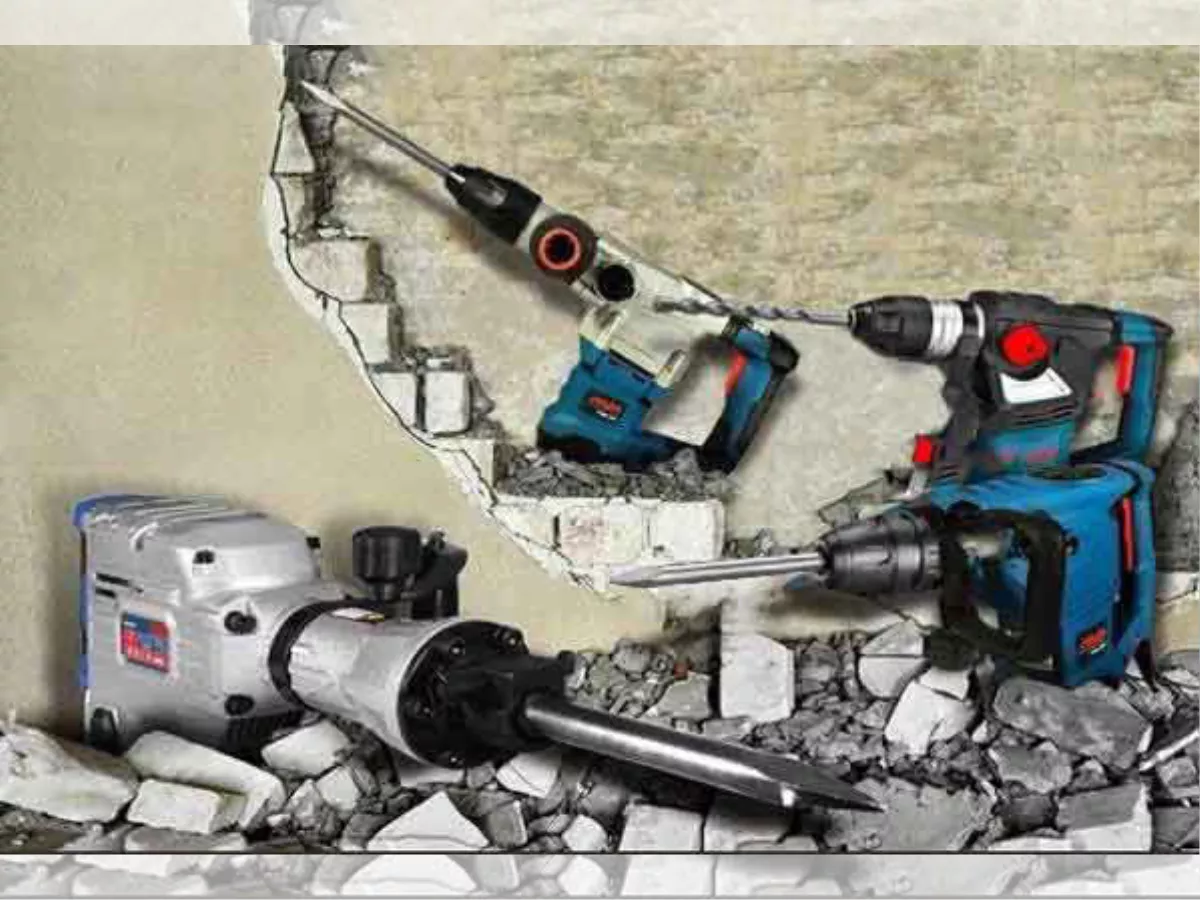 مدل های مختلف چکش تخریب