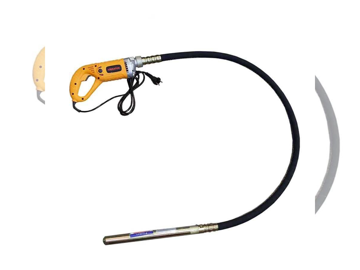 دریل ویبره بتن به همراه شیلنگ