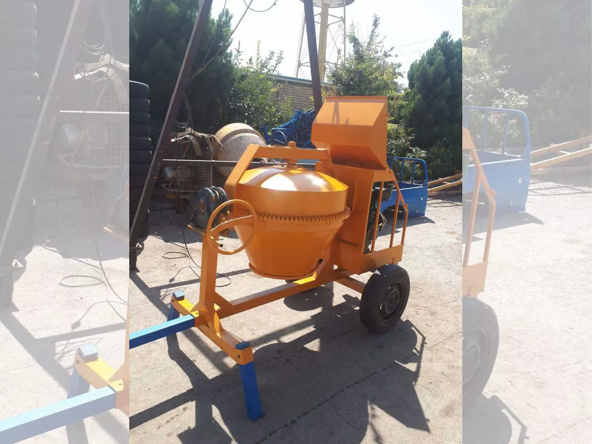 همزن بتن اتاق پهن