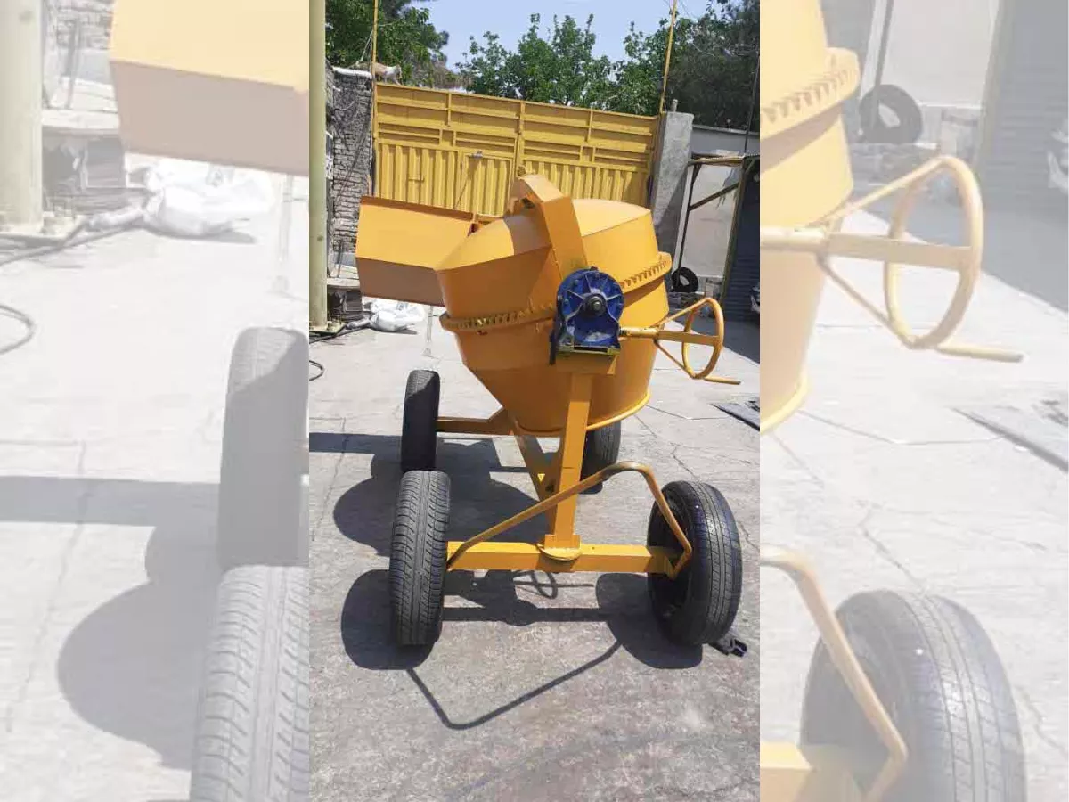 خلاطه یا مخلوط کن بتن سایز 400 لیتری