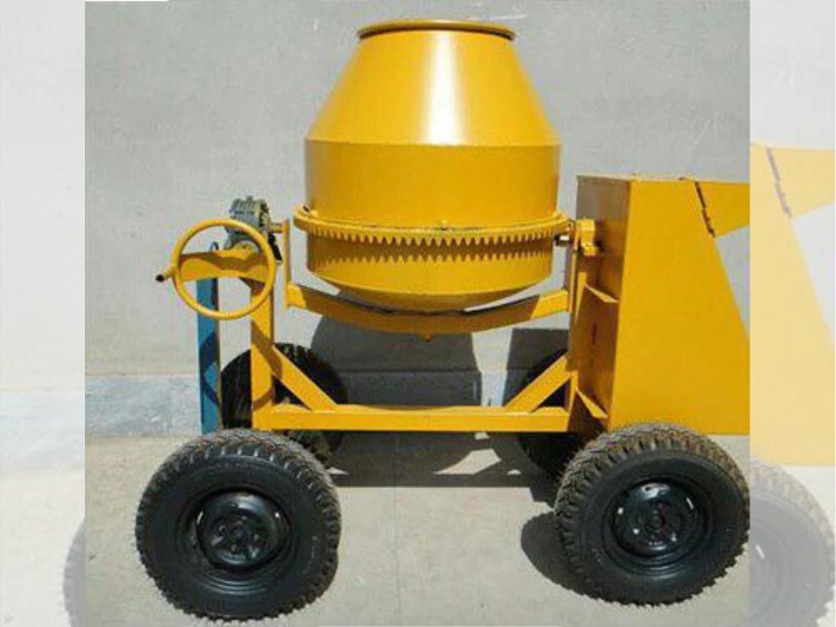 میکسر بتن دنده کمر با حجم 400 لیتری