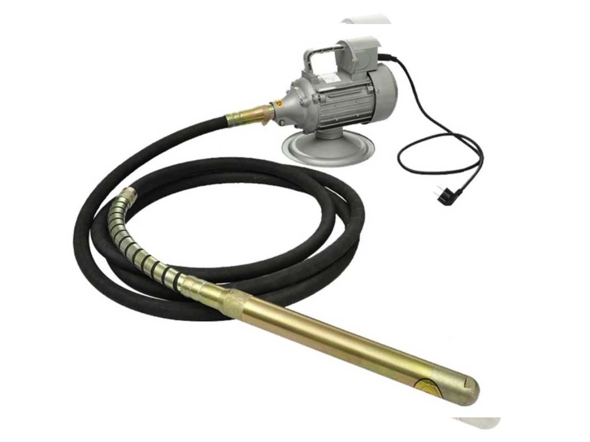 موتور ویبراتور برقی به همراه شیلنگ