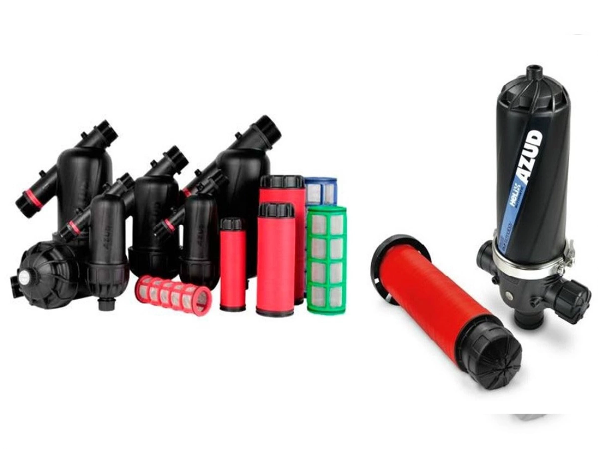 انواع فیلترهای دیسکی و توری برند azud