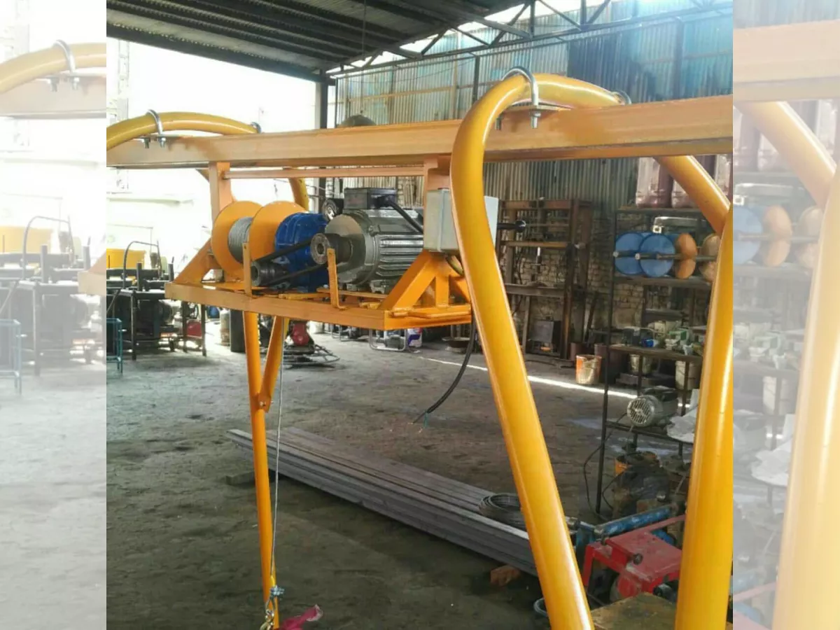 بالابر مونتاژ شده به صورت کامل