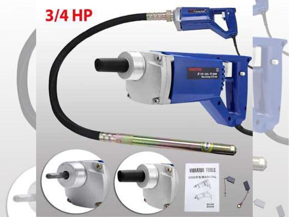 شیلنگ ویبراتور دریلی پوسته آلمینیومی